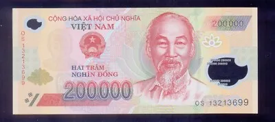Vietnam 200000 Dong 2013  P123f  UNC • $15