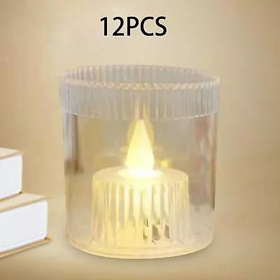 12x Flameless Candles 2.7 Inch Party Decoration Table Centerpiece LED Tea Lights • $43.81