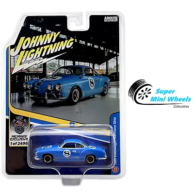 Johnny Lightning 1:64 - 1966 Volkswagen Karmann Ghia (Blue) MGMINIS Exclusive • $29.98