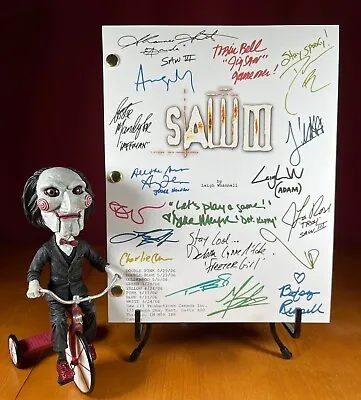 Saw III Script Signed- Autograph Reprints- Jigsaw- Saw 3 Movie Script • $24.99