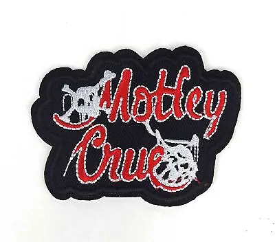 Motley Crue (band) Embroidered 3.2 In Patch Iron Sew On 2880 • $3.79