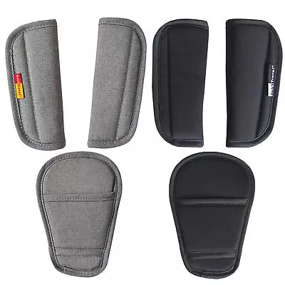 3X Car Seat Belt Pads Safety Cushion Shoulder Strap Covers Harness For Baby • £10.99