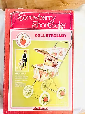 Vintage Coleco Strawberry Shortcake SSC 1981 Doll Stroller • $175