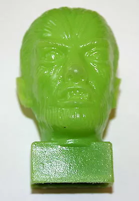 Vintage Plastic Pencil Sharpener Wolfman Monster Figure Green 1960s Nos New • $11.99