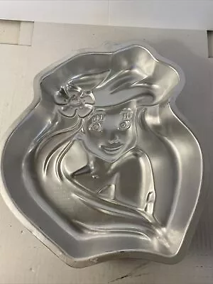 Ariel Little Mermaid Wilton 2105-4355 Little Mermaid Ariel Cake Pan Mold  Only • $6.16