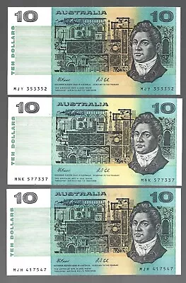 AUSTRALIA💥1985/1991 ... $10 X 1 Note 🧱 Lot #2173 ... UNC!!! • £28.91