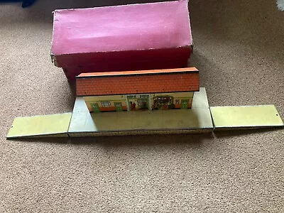 HORNBY O GAUGE TINPLATE No.3 STATION - BOXED • £49.99