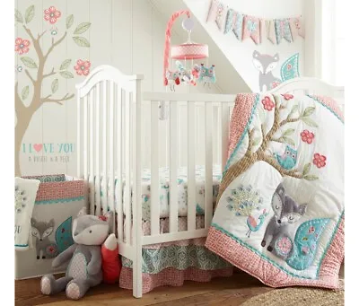 Fiona 10-Piece Nursery Crib Bedding Set - Levtex Baby • $60