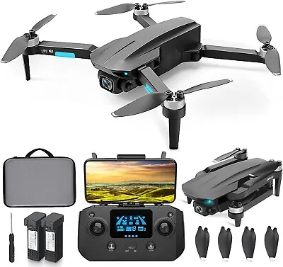 Drone With 4K Camera 5G GPS FPV RC Quadcopter APP Control Brushless +2 Batteries • $149.99