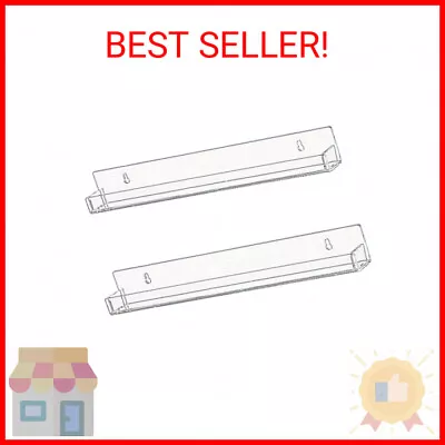 IEEK Nail Polish Rack Wall Mounted Shelf 2 PackClear Kids Wall Bookshelf Acryli • $15.28