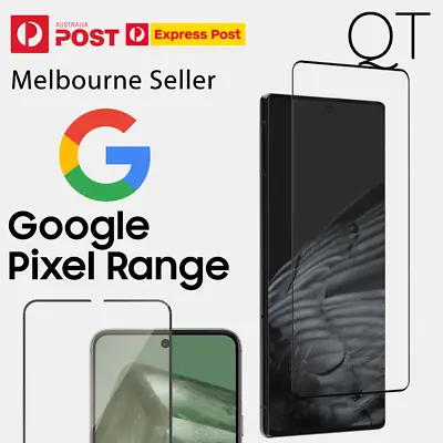 For Google Pixel 8 7A 6 5 4A 4 3XL Genuine Tempered Glass Screen Protector/Film • $5.59