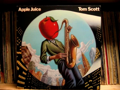 $1 • Buy Tom Scott / Apple Juice - Jazz/Funk Fusion 1981 Original Lp