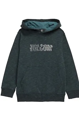 Volcom Boys' Sweatshirts And Hoodies BTB_BRITT - Britt Blue Logo Slicer Hoodie  • $13.99