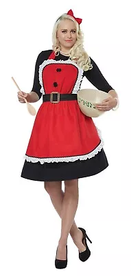 Mrs. Santa Claus Christmas Adult Costume Apron • $16.88