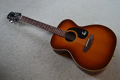 Vintage Early 1970s Epiphone FT-130SB Grand Concert Acoustic Guitar • $275