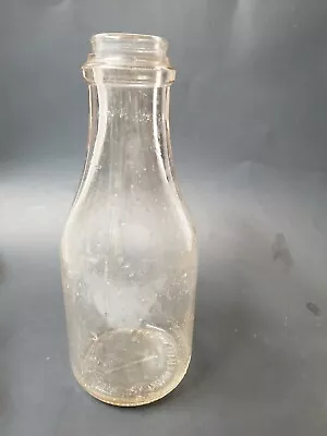 Vintage Isaly  Dairy Bottle Youngstown Oh Glass Milk Bottle Antique Collectible • $25