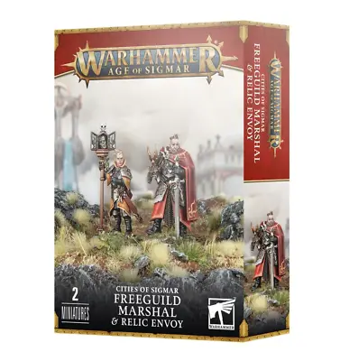 Freeguild Marshal And Relic Envoy Cities Of Sigmar Warhammer AoS WBGames • $48