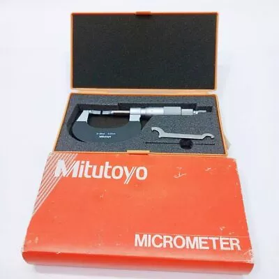 Mitutoyo Direct-acting Blade Micrometer BLM-25 Range 0-25mm Outside Japan • £87.34