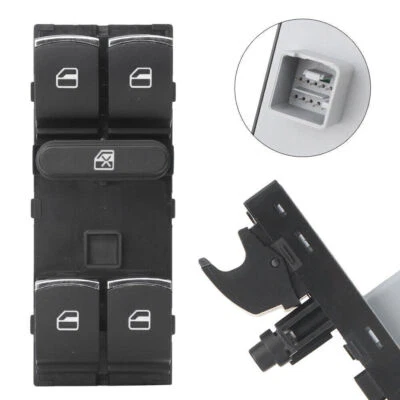 $15.04 • Buy For VW Jetta Golf GTI MK5 MK6 Passat Master Window Switch Control Button