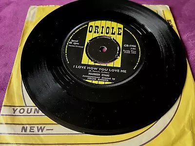 Maureen Evans - I Love How You Love Me - Oriole Records 1906 - 1964 -EX • £3