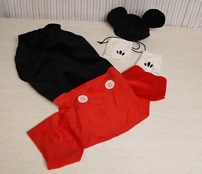 Disney® Mickey Mouse™ 4pc Dog Costume - Size S/M • $9