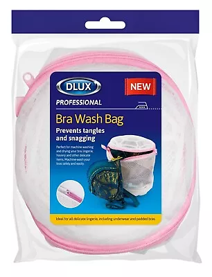 Padded Bra Wash Bag Lingerie Underwear Clothes Washing Prevent Tangles Snagging • £3.39