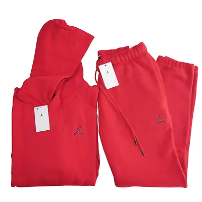 Nike Air Jordan Mens Size M Sweatsuit Set Red Valentine's Day Valentine's DAY • $140