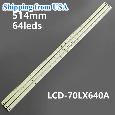 LED Strips For Vizio E701i-A3 LK695D3LA18 KDL-70R550A LCD-70LX640A LC-70LE550U • $25.10