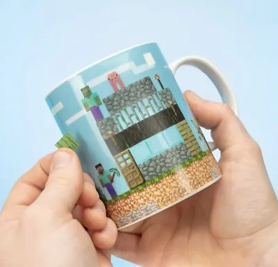 Minecraft Build-a-Level Mug Coffee Tea Stickers On Mug • $8.99