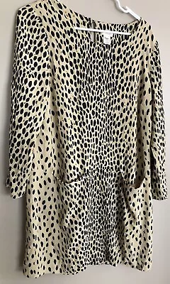 J CREW Animal Print Dress  Size 10 • $16.80