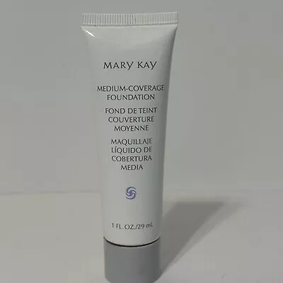 BRONZE 500 Mary Kay Medium Coverage Foundation Wide Gray Cap. Full Tube • $24.99