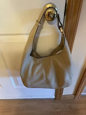 Michael Kors Leather Handbag.  Tan • $75