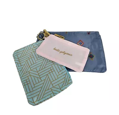 Vera Bradley Painted Medallions Pencil Pouch Trio Bags NWT • $15