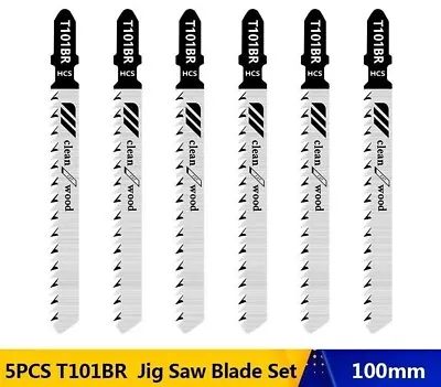 5 Pcs/lot  T101BR Jig Saw Blades Set T Shank Woodworking Multi Assortment Set • $14.99