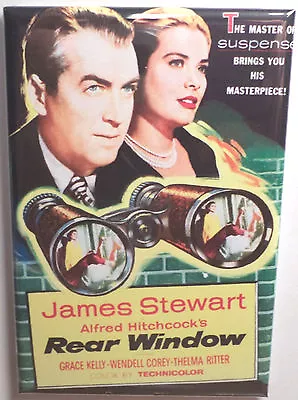 Rear Window MAGNET 2  X 3  Refrigerator Locker Movie Poster Img 2 • $6.95