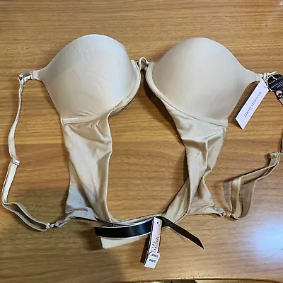 Victoria Secret Tan Womens Push Up Bra 34 A • $26.03