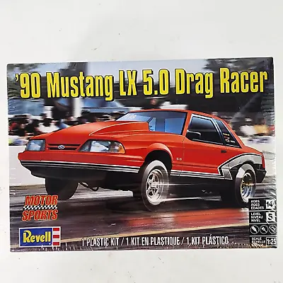 Revell 1990 Ford Mustang LX 5.0 Drag Racer 1:25 Model Kit Car 4195 NEW • $21.99