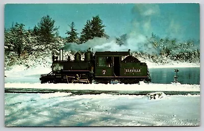 Edaville Railroad No. 7 South Carver Massachusetts Postcard TRND50 • $4.65