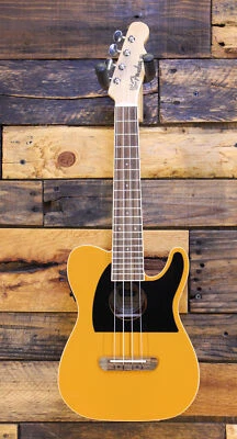 $87.88 • Buy Fender Fullerton Tele A/E Concert Ukulele Butterscotch, BLEMISHED