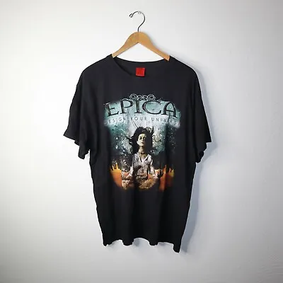 Epica Design Your Universe Size XL T-shirt 2009 Art Worx • $45