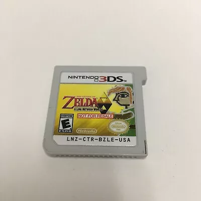 3DS Zelda Link Between Worlds Not For Resale Rare Game Kiosk Demo NOT FULL GAME • $19.99