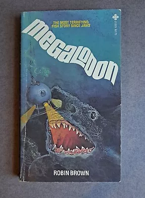 Megalodon By Robin Brown USED Book (Horror Thriller First Printing Playboy) • $25