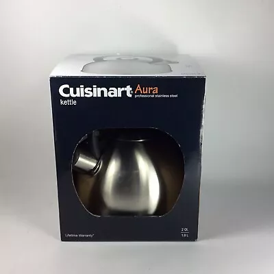 £23.31 • Buy Cuisinart Aura Stainless Steal 2qt Stovetop Tea Kettle With Whistle