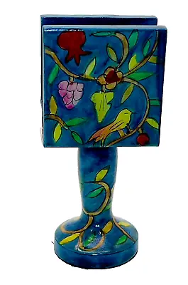 Standing Shabbat Match Box Holder Garden Design 4 Inches By Yair Emanuel • $14.23