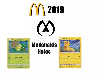 2019 Mcdonalds Set Pokemon TCG Pick Your Card - COMPLETE Your Set HOLO • $4