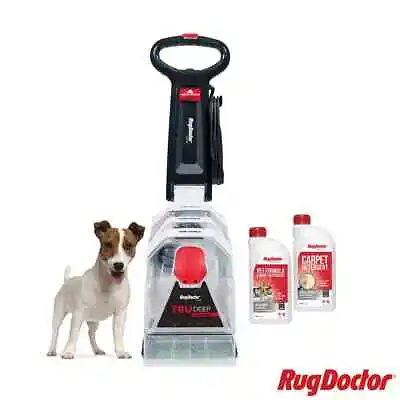 £349.95 • Buy Rug Doctor TruDeep Pet Carpet Cleaner With 2 X 1 Litre Detergent