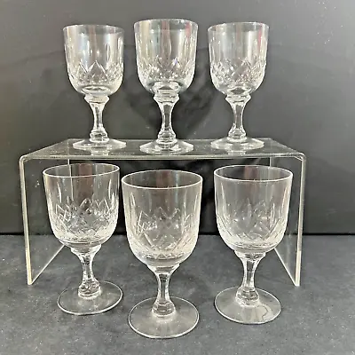 $50 • Buy Fostoria Westminster 1959-1972 Wine Sherry Glasses 4.5” Set Of 6 Glass Stemware