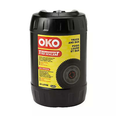 OKO RTG Truck And Bus 25 Litre Drum Puncture Free Tyre Sealant With Pump • £294