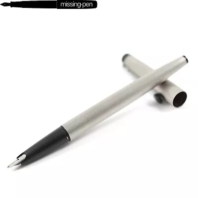 Vintage & Rare LAMY 26P Fountain Pen In Brushed Steel With OB-nib W.-Germany • $169.90