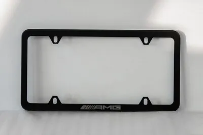 Mercedes-Benz AMG Black Slimline License Plate Frame NEW • $29.95